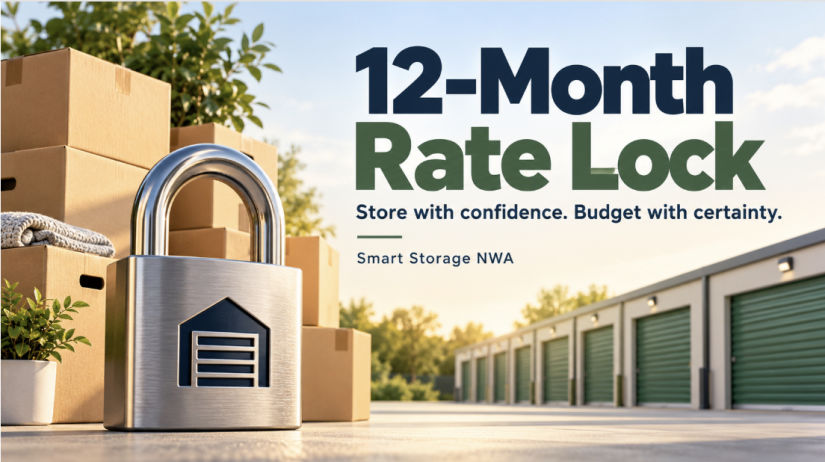 storage facility with rate lock guarantee