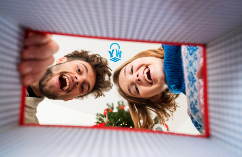 Opening gifts with YourWay Storage