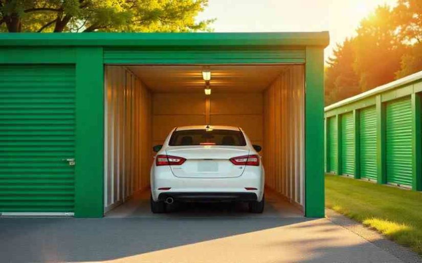 Indoor Car storage at Oakdale