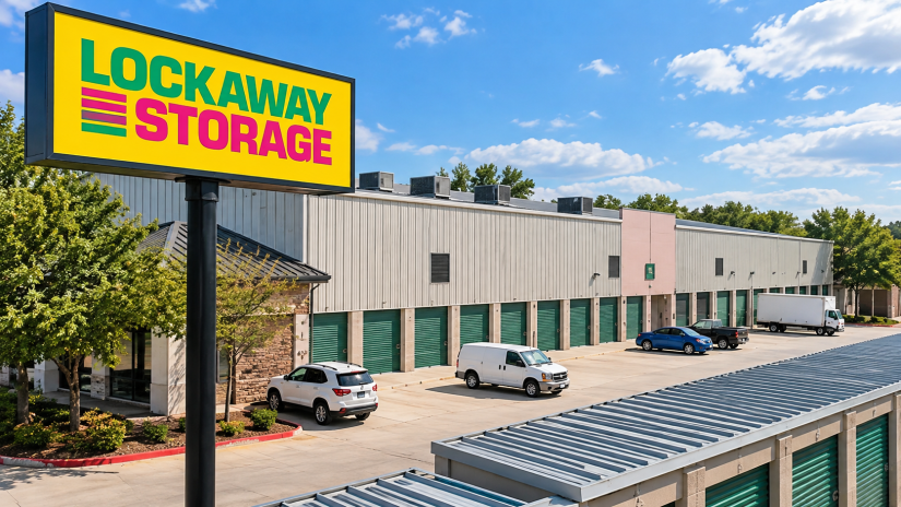 Lockaway Storage O’Connor in San Antonio, TX, offering climate controlled and drive-up storage units.