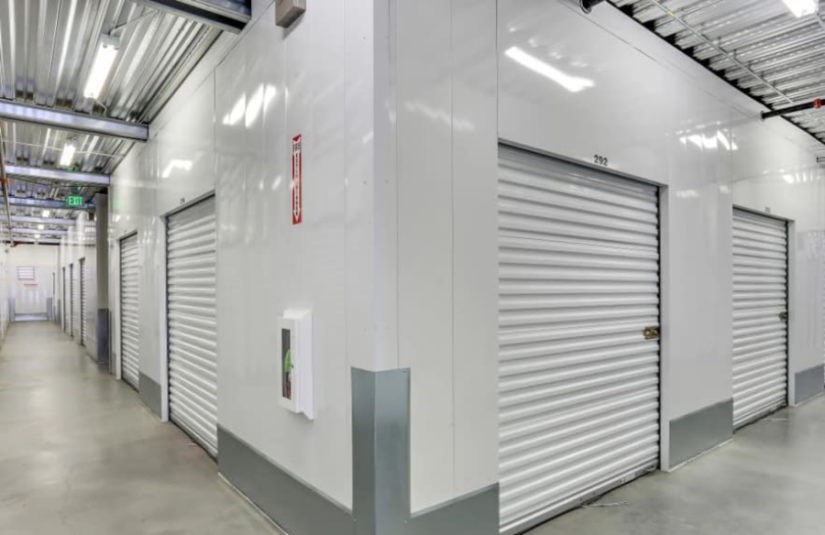 Indoor Hallway view of San Juan Capistrano Storage Units