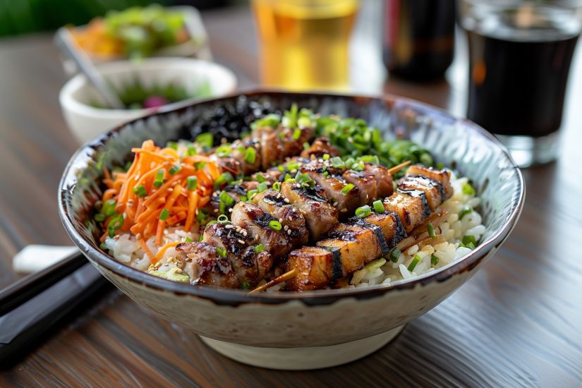 food with bright colors in a bowl