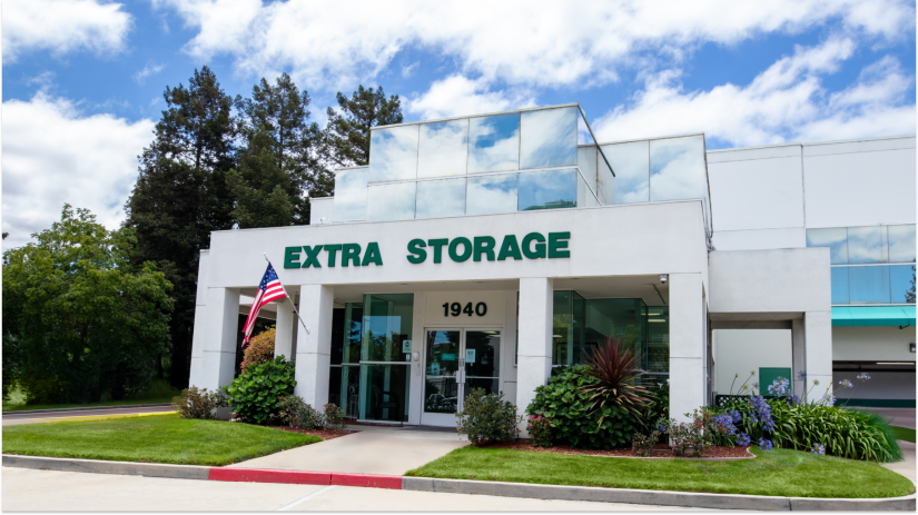 Extra Storage Exterior of building from the parking lot