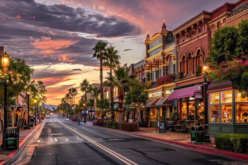 streets in Fontana