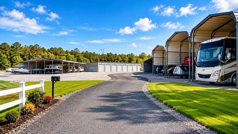 StoreSouthern RV and boat storage facility in Eatonton, GA.