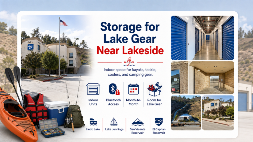 Organized Outdoor Gear Storage Infographic