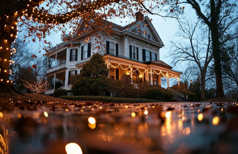 Winter Scenery in Spring Hill