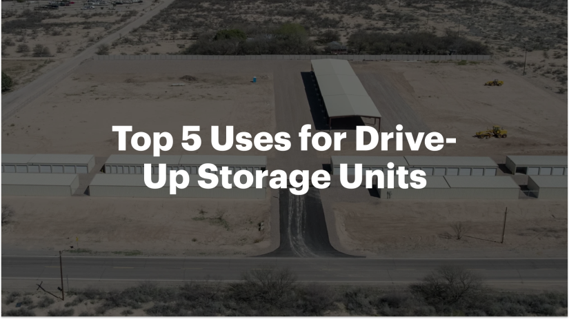 Top 5 Uses for Drive-Up Storage Units