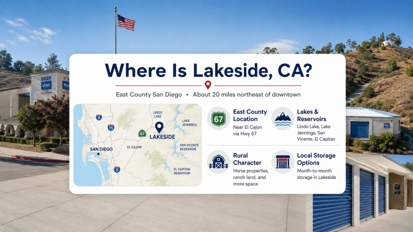 Where Is Lakeside, CA?