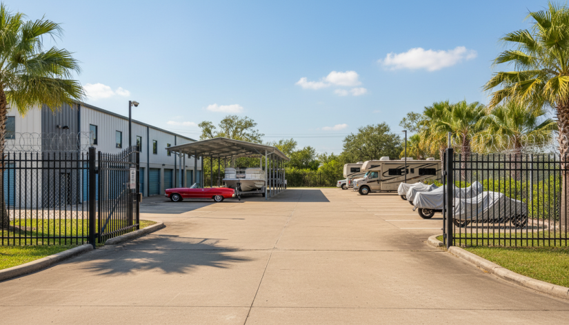 Secure vehicle storage options available in Prairieville