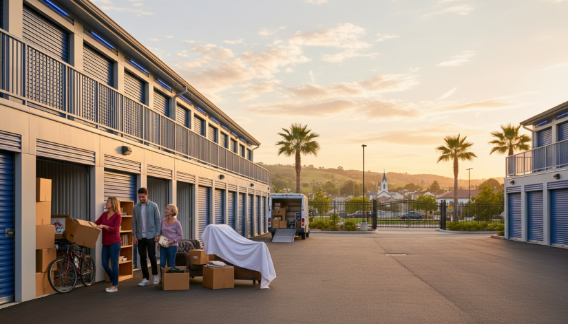 Storage unit prices, sizes, tips, Holly Springs