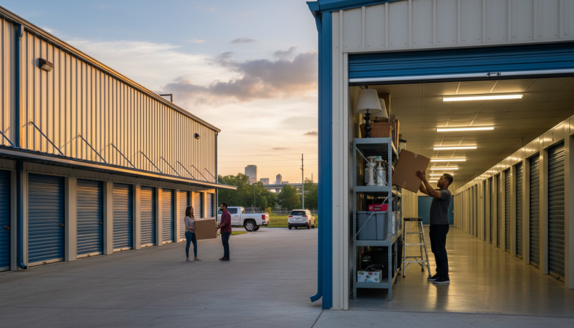 Port Allen storage is secure and flexible