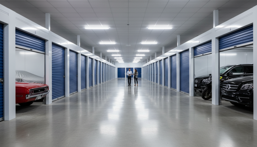 Car storage in Holly Springs, features explained