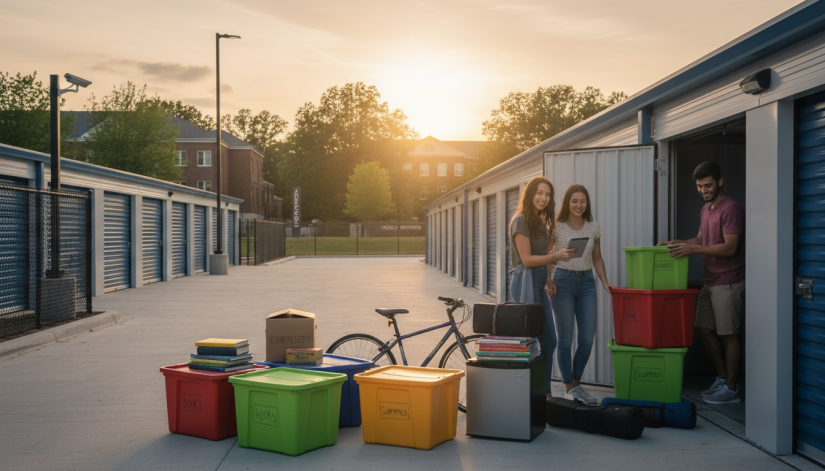Student storage in Holly Springs simplifies moving