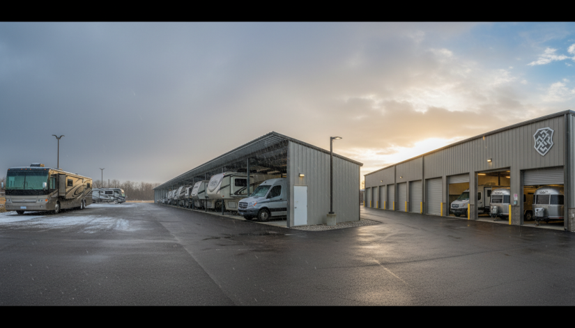 Explore Burton RV storage types, prices, protection