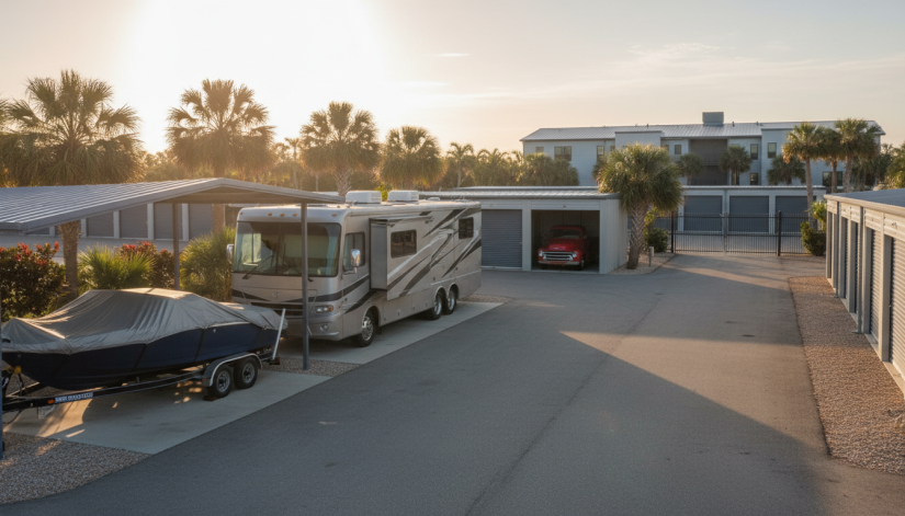 Vehicle storage options available in Gautier, MS