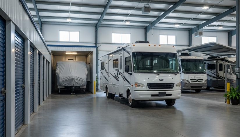 RV and boat storage options in Pascagoula