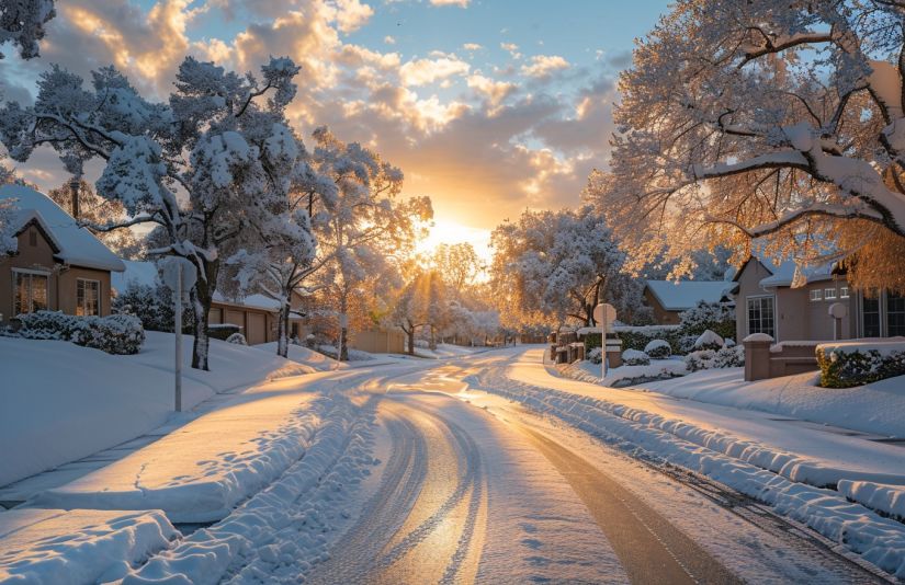 winter in Burlington