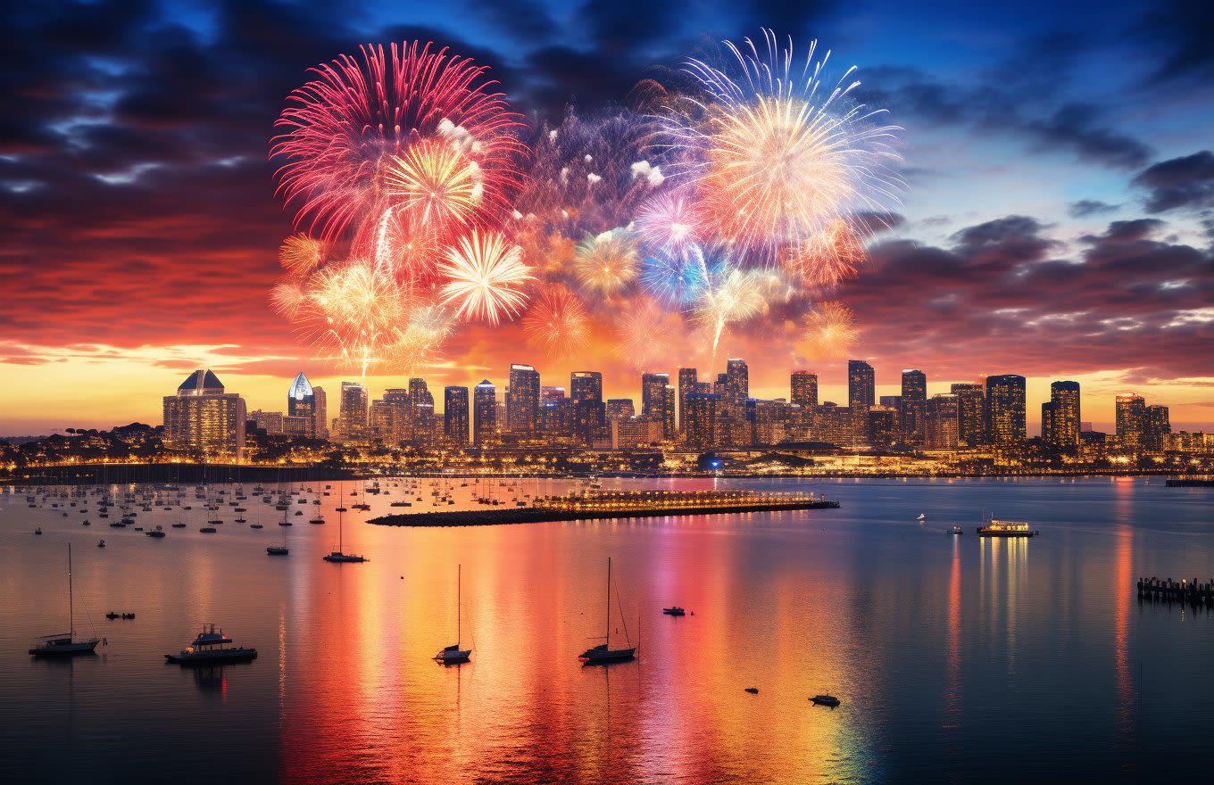 Celebrate New Year's Eve in San Diego, California