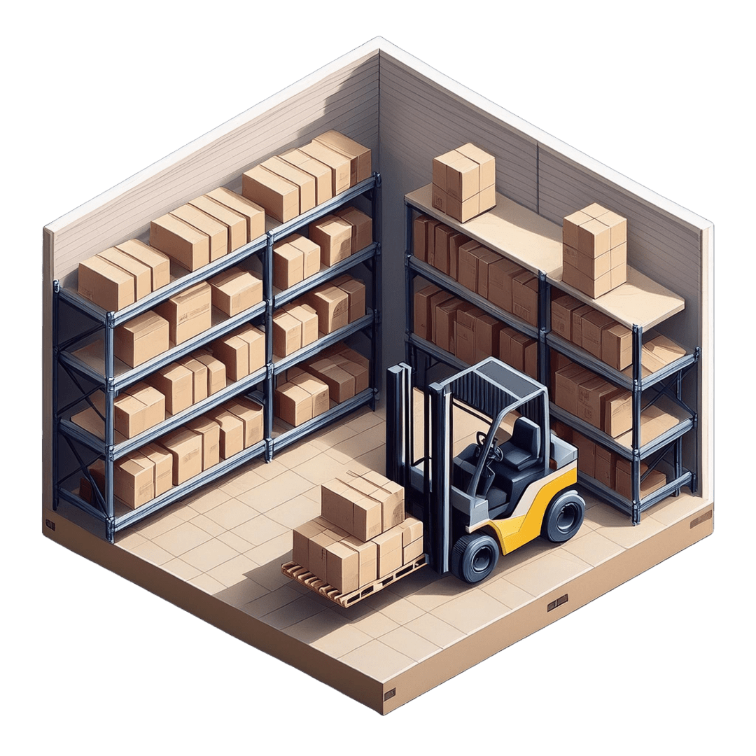 warehouse storage units size guide image thumbnail for Lakestone Storage - Sun Prairie, 841 Suchomel Rd, Sun Prairie, WI, 53590