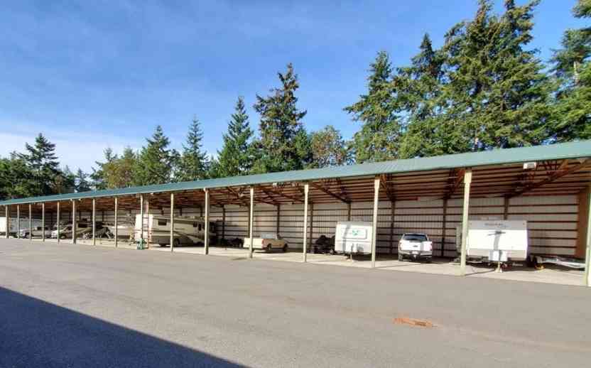 Covered RV and Boat Storage Parking Coupeville, WA
