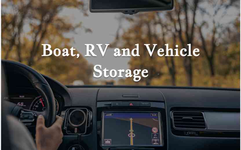 Boat, RV, and Vehicle Self Storage