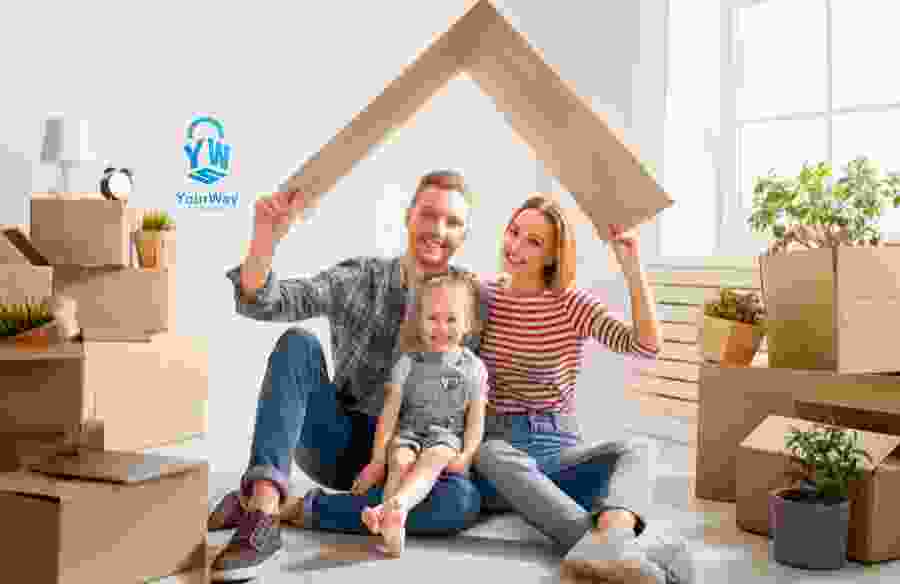 Family moving with YourWay Storage