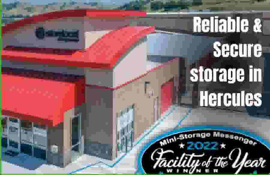 Storelocal Storage Hercules has been awarded as the 2022 Facility Of The Year!