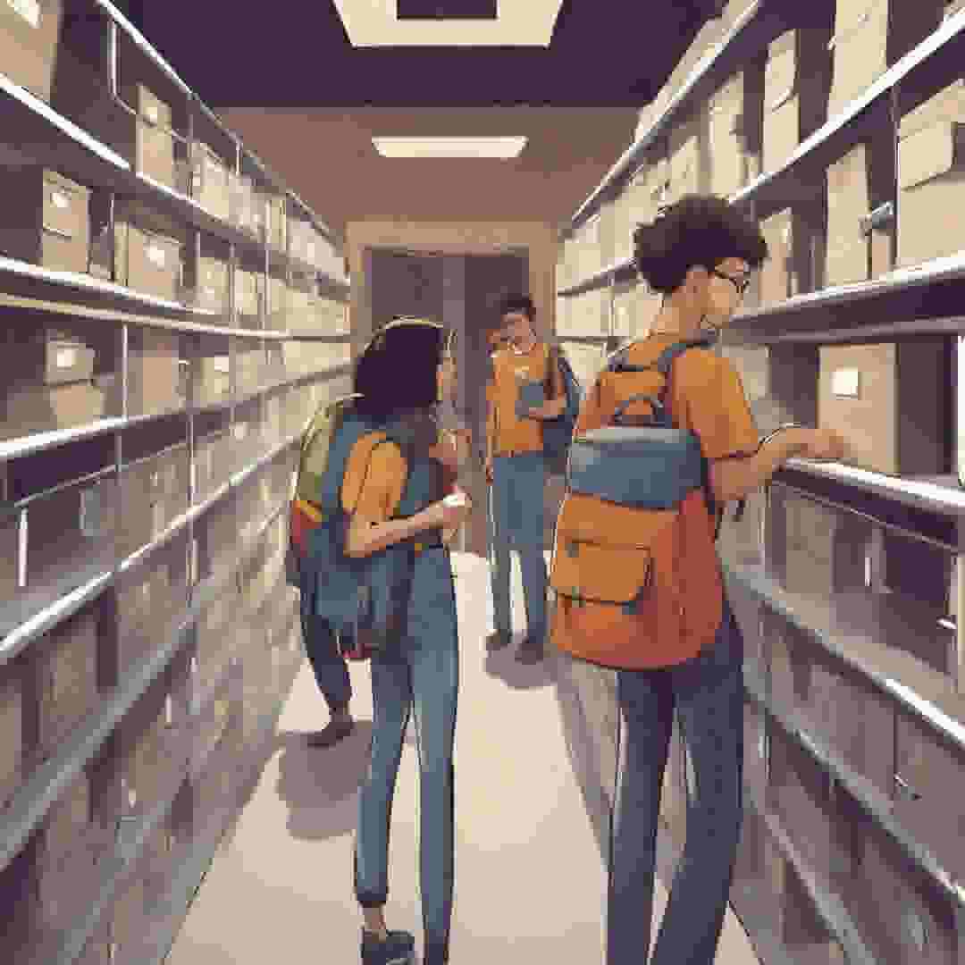 student storage at Secure storage