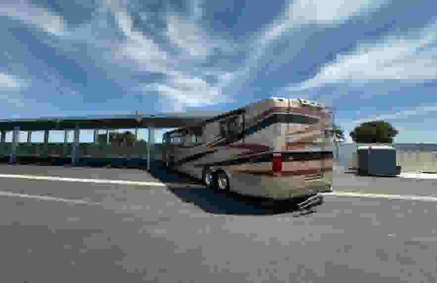 RV Stored at Rio Vista Executive Boat & RV Storage