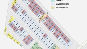 Photos of Westward Self Storage in Walnut, CA, showcasing clean drive-up units, easy access, and secure storage.