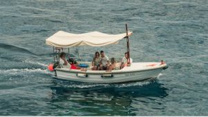 boat out in the water