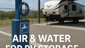 Greens Storage rv storage with air and water