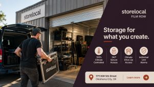Film production storage solutions showcased at Filmrow in OKC