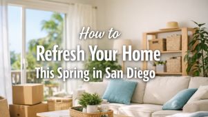 Spring home refresh in San Diego at Staxup Storage