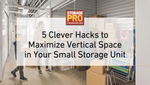Image of Storage Units Near Me - Five Clever Hacks to Maximize Vertical Space in Your Small Storage Unit