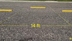 Avoid the squeeze, we offer large parking  spaces