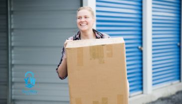 Moving in at YourWay Storage unit