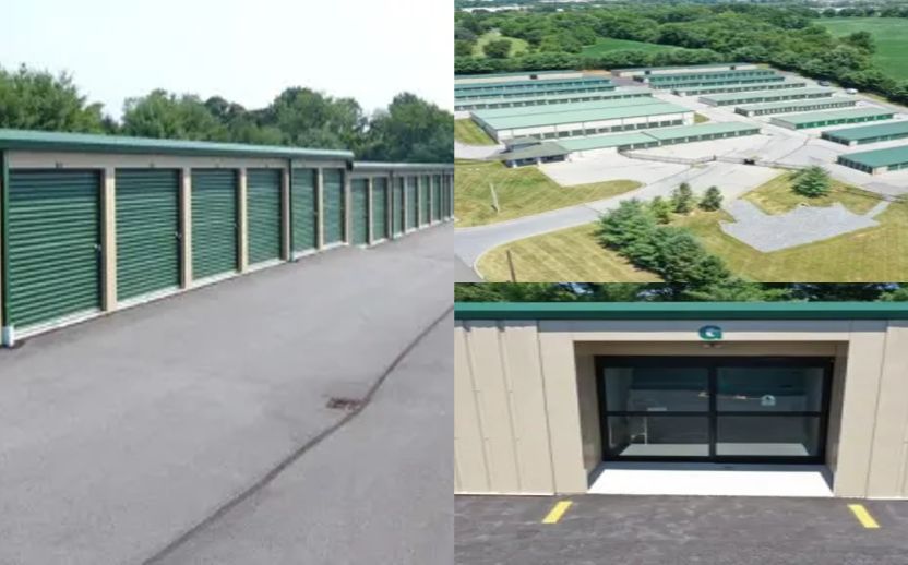 Storage facility featuring  onsite management