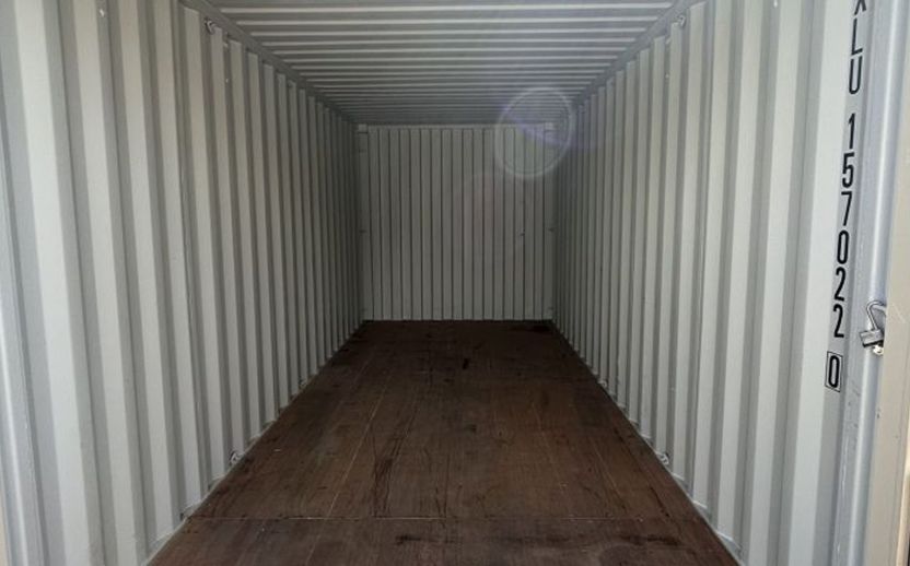 Inside Storage Container