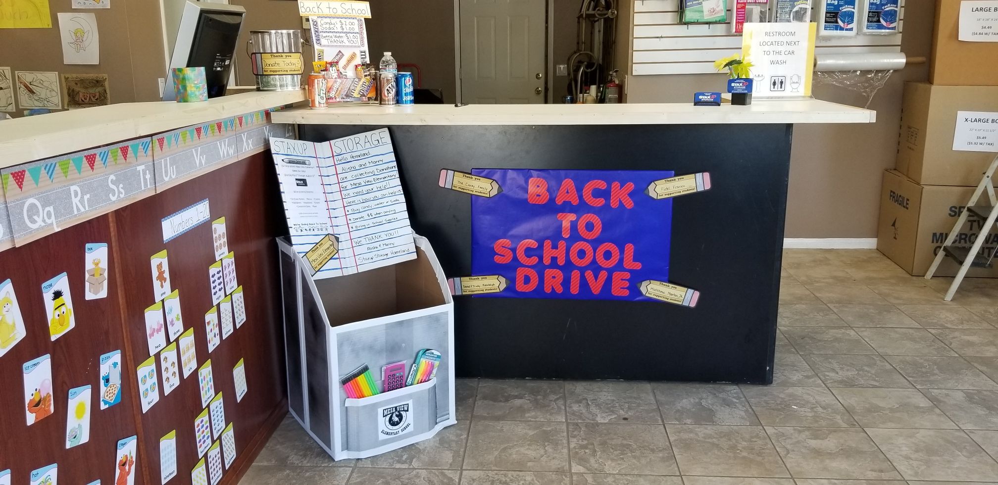 Announcing The Staxup Storage School Drive 2018 Staxup Self Storage