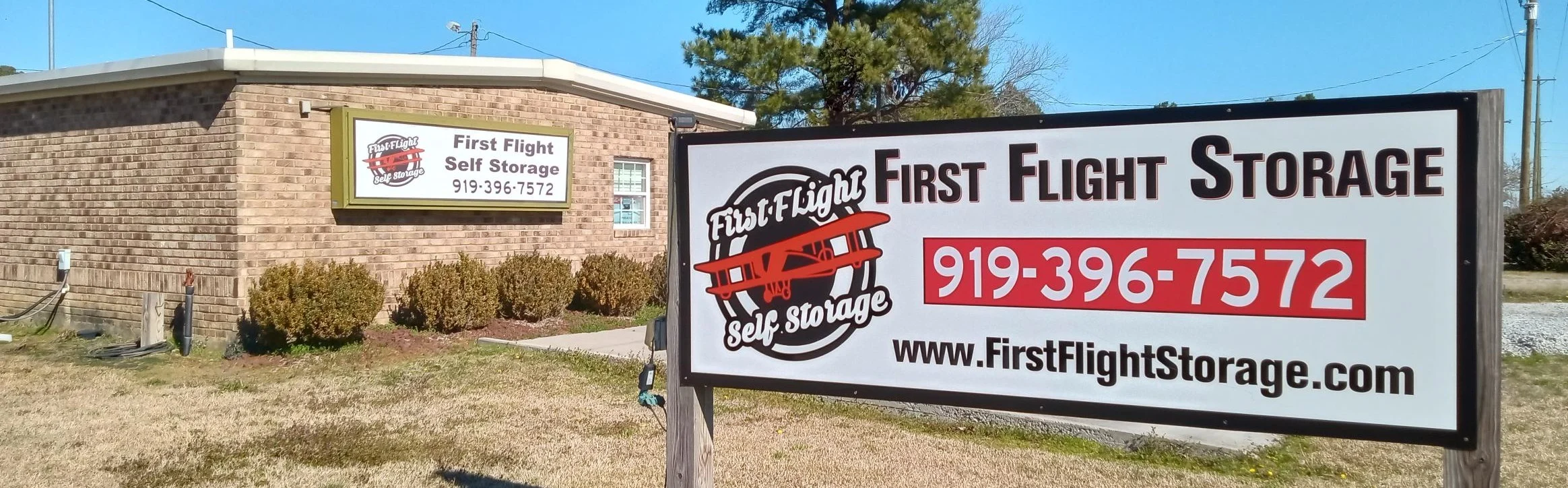 First Flight Storage storage units and spaces at 185 North Carolina 581 S, Goldsboro, NC, 27530