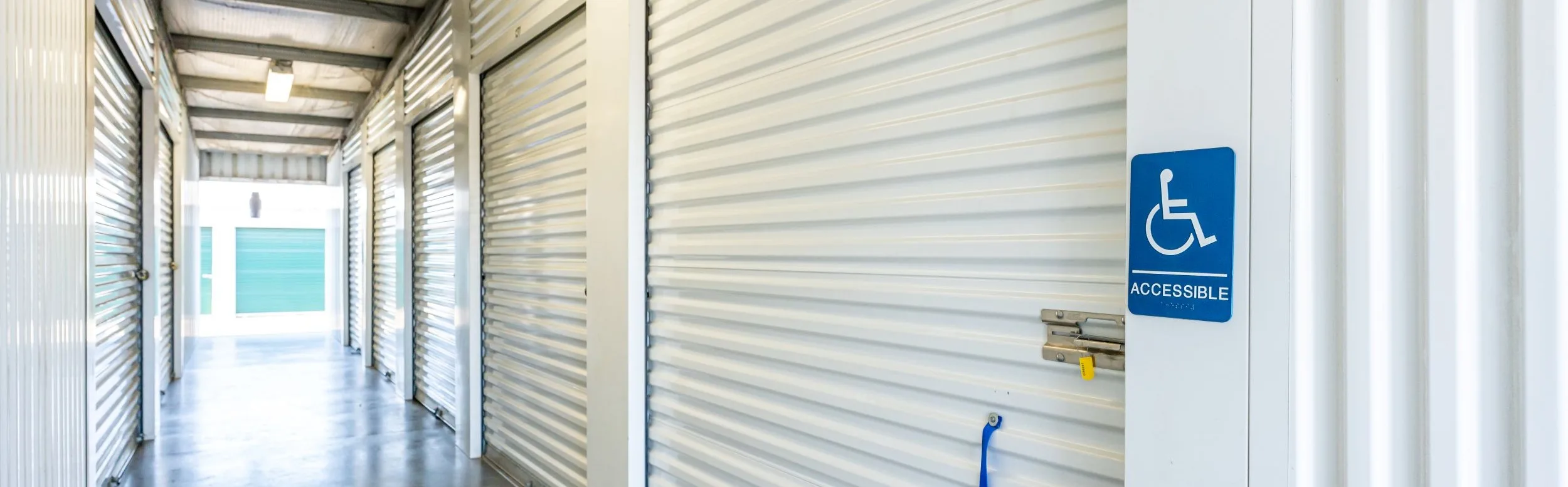 Image of ADA Wheelchair Accessible Storage Units in Hollister CA