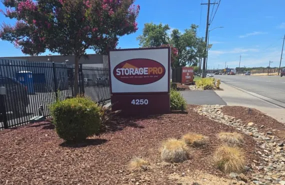 Image of Gated Entry, Sign, Drive-Up Storage in North Highlands at StoragePRO North Highlands