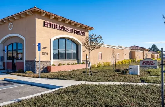 Image of the Entrance to Betteravia Self Storage in Santa Maria