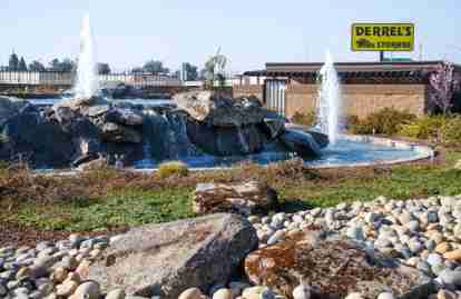 This image is of the the fountain in front of our 3514 W Dakota avenue location in Fresno