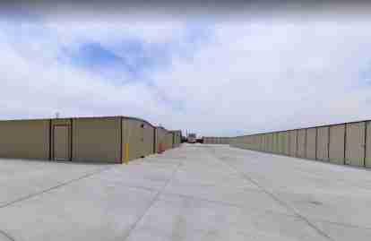 This 360 view is of the outdoor storage yard