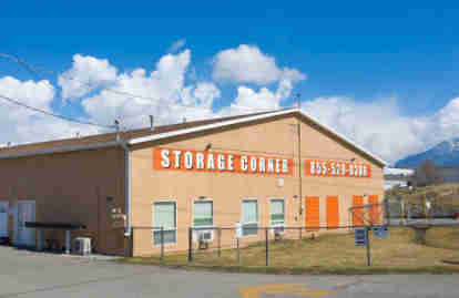 Entrance and office for secure storage facility in Orem Utah