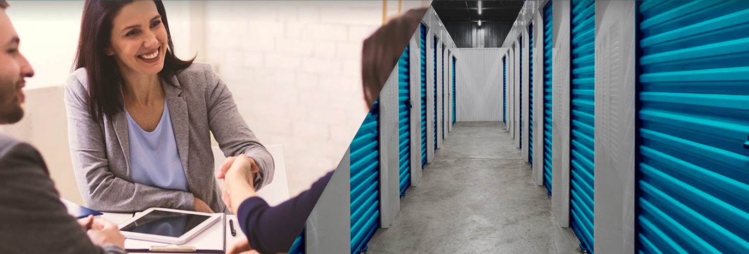 Exterior view of the Storio Self Storage facility