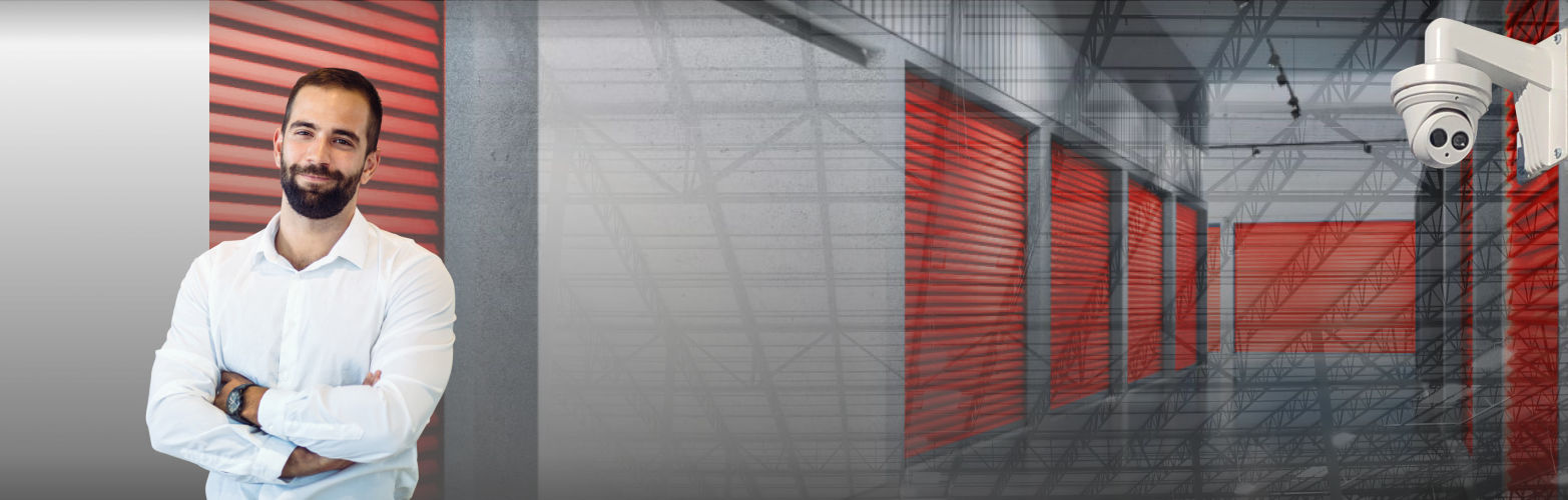 Exterior view of the Marion Self Storage facility